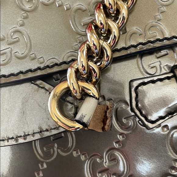 Gucci Emily Guccissima Chain Shoulder Bag - Picture 8 of 8